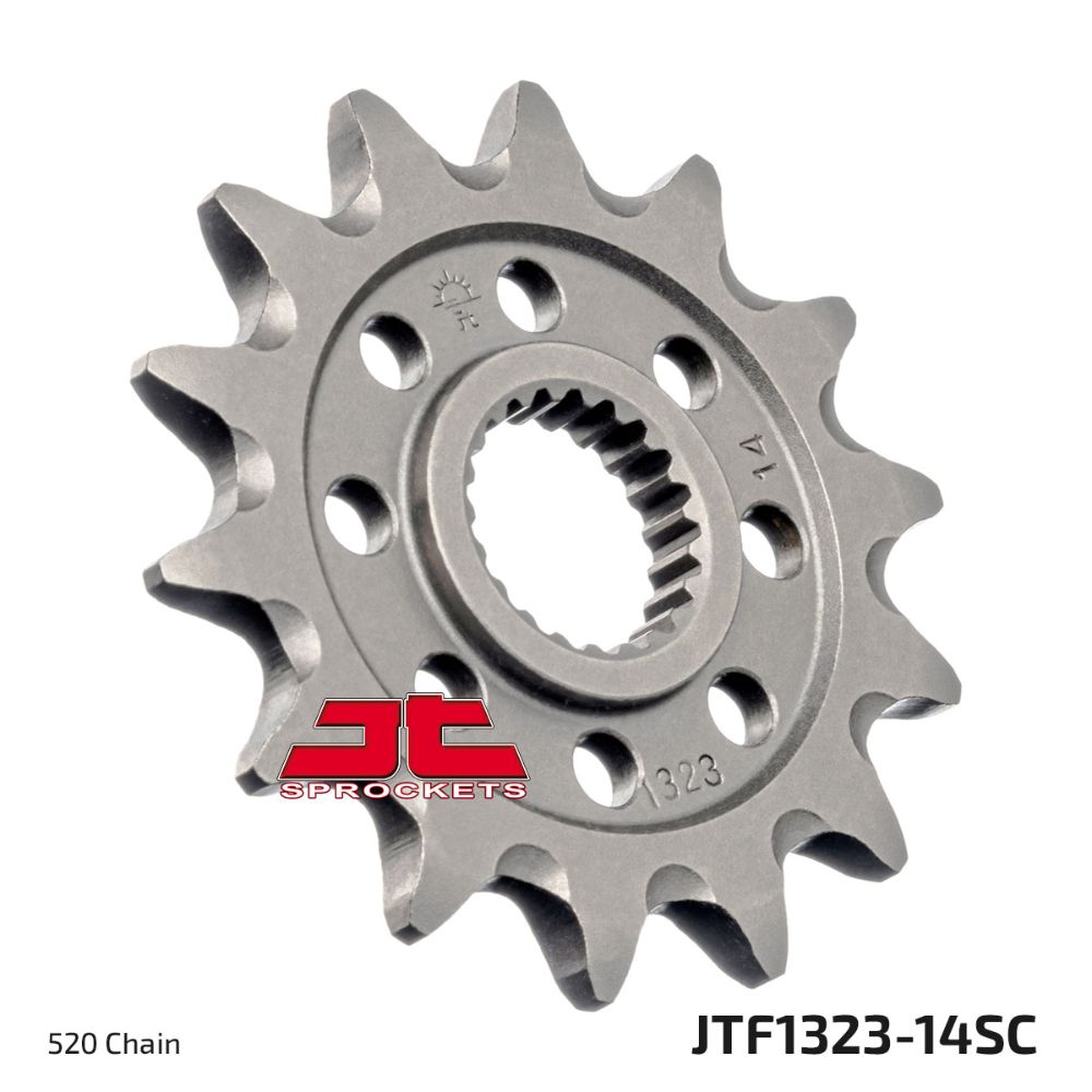 Front sprocket JT Honda CRF 250 X (04-17) 14 teeth anti-mud JTF1323.14SC