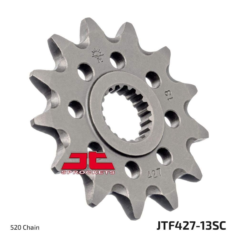Front sprocket JT Suzuki RMZ 250 (07-12) 13 teeth anti-mud JTF427.13SC