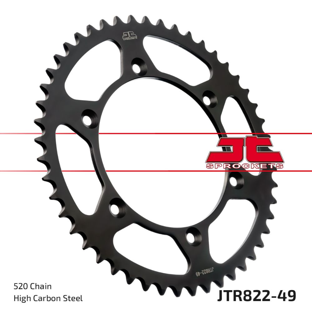 Rear sprocket JT steel Sherco 450 SEF-R (15-25) 49 teeth JTR822.49
