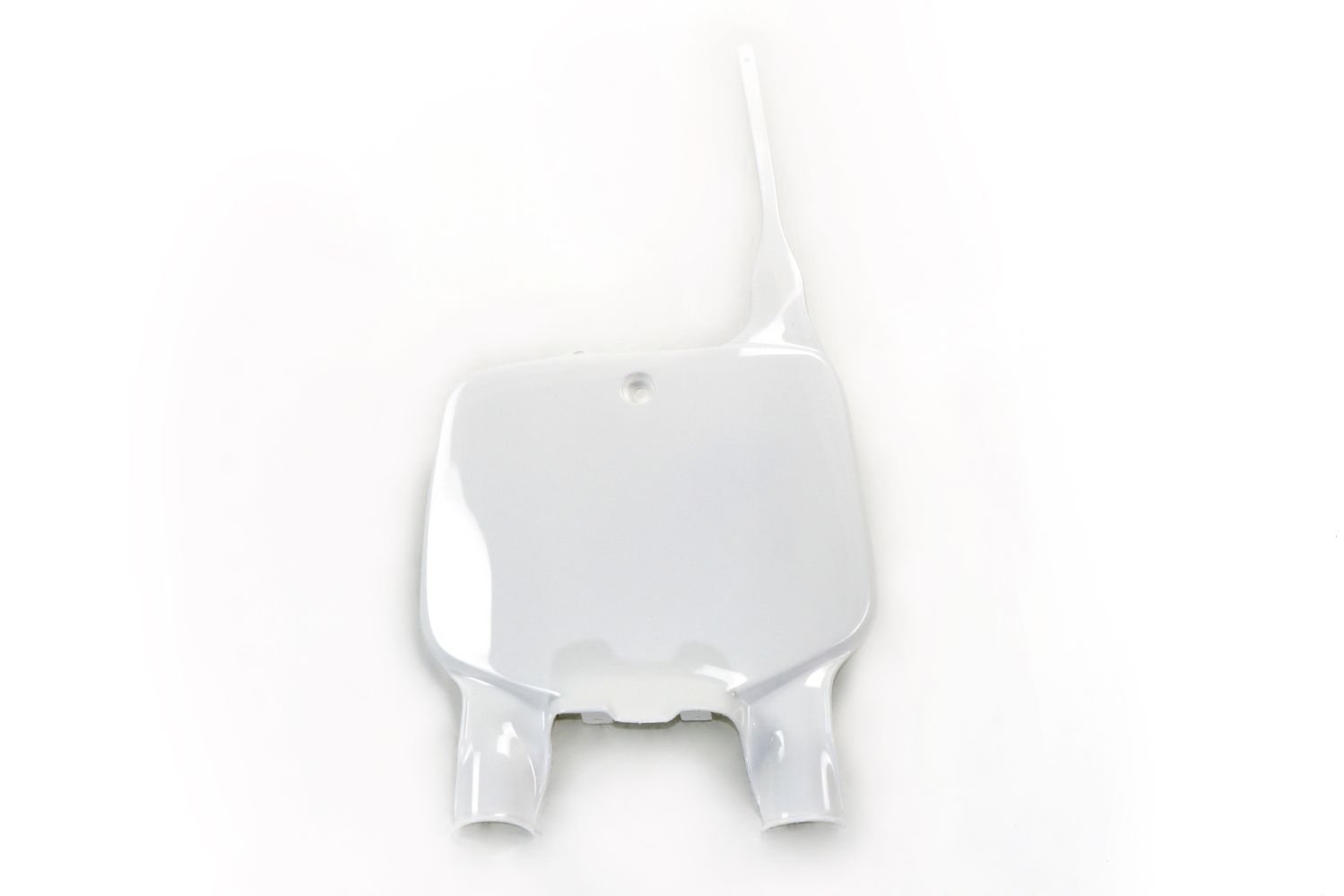 Number plate front Kawasaki KX 125 (96-02) white* KA03701-047