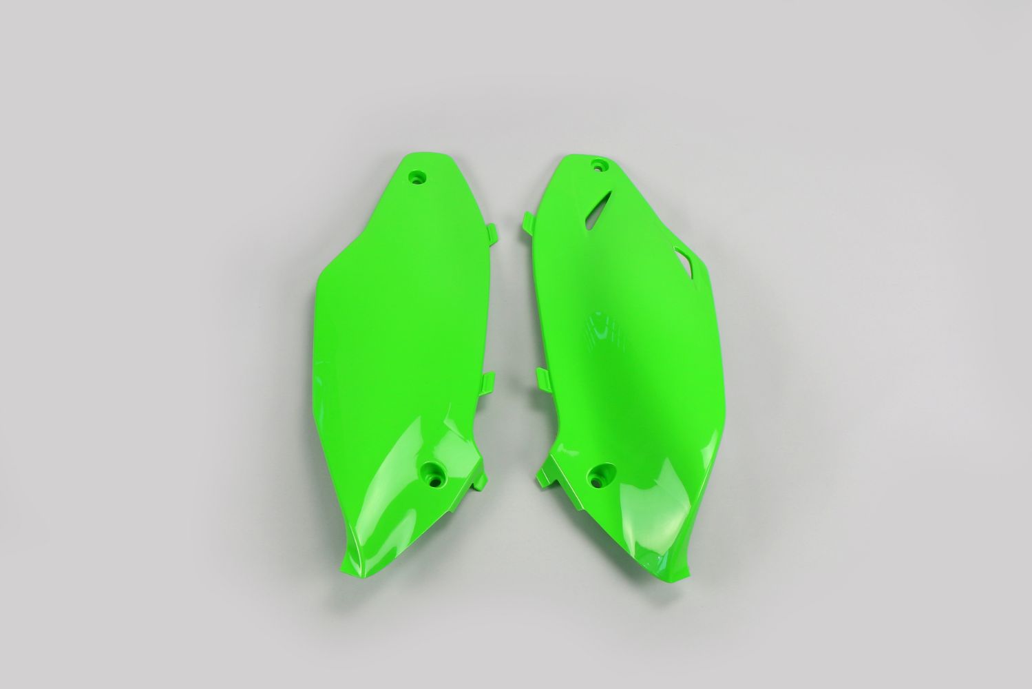 Side number plates Kawasaki KX 250 F (13-16) green KA04720-026