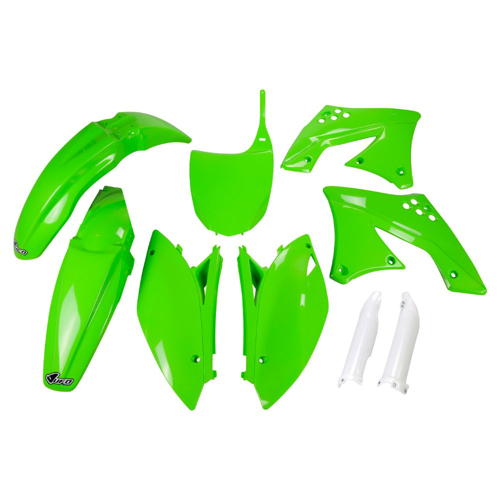Plastics kit Kawasaki KX 450 F (09-11) - colour green KAKIT213F-026