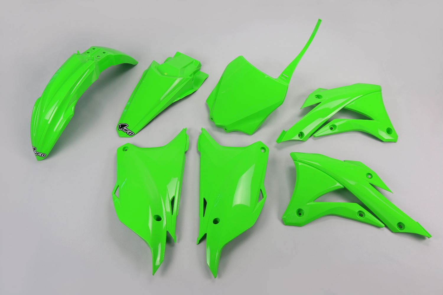 Plastics kit Kawasaki KX 85 (21) - colour OEM* KAKIT222-026