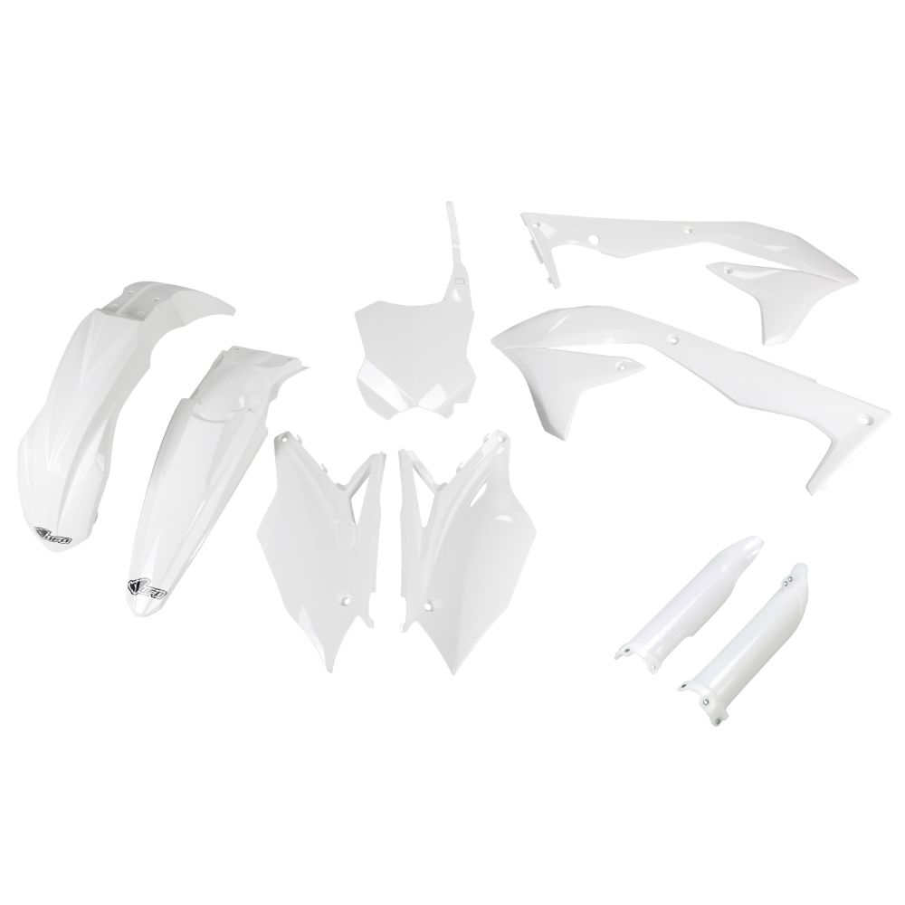 Plastics kit Kawasaki KX 450 F (16-17) - colour white KAKIT223F-047
