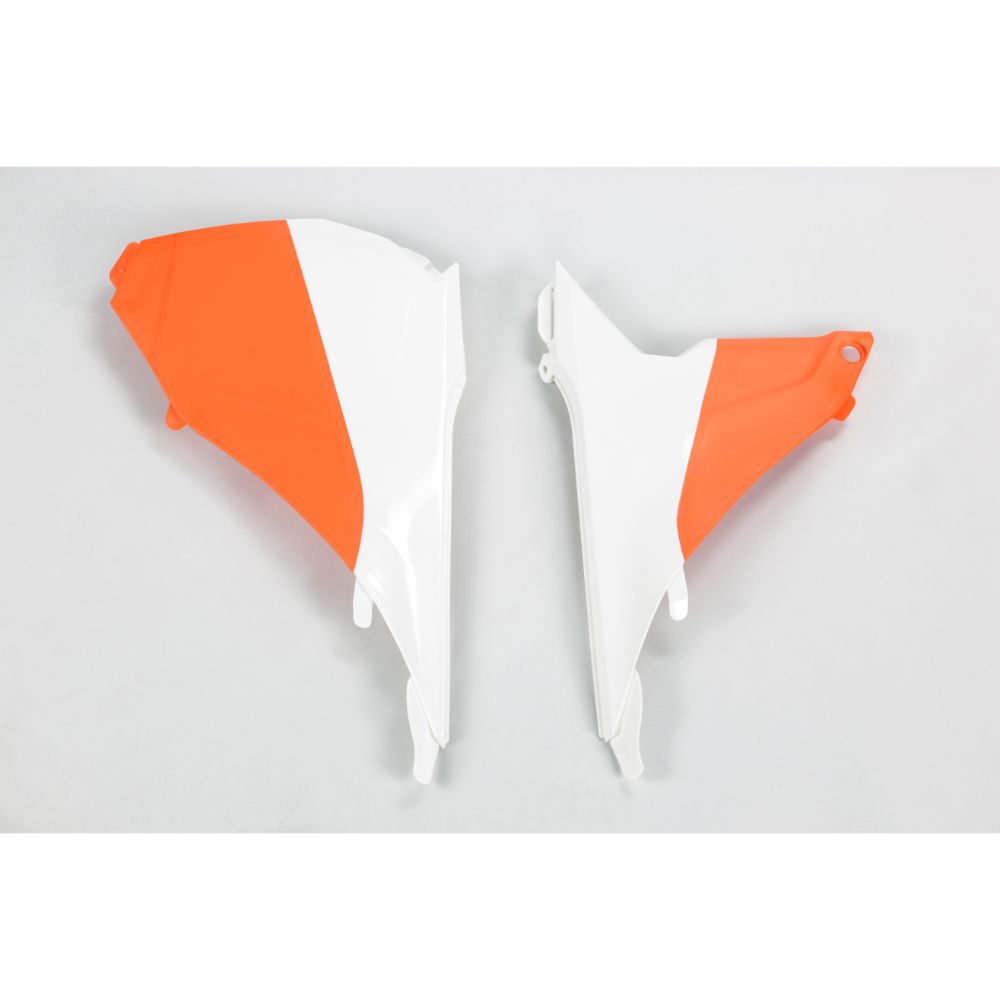 Airbox cover KTM 125 SX (13-15) white e orange* KT04053-999W