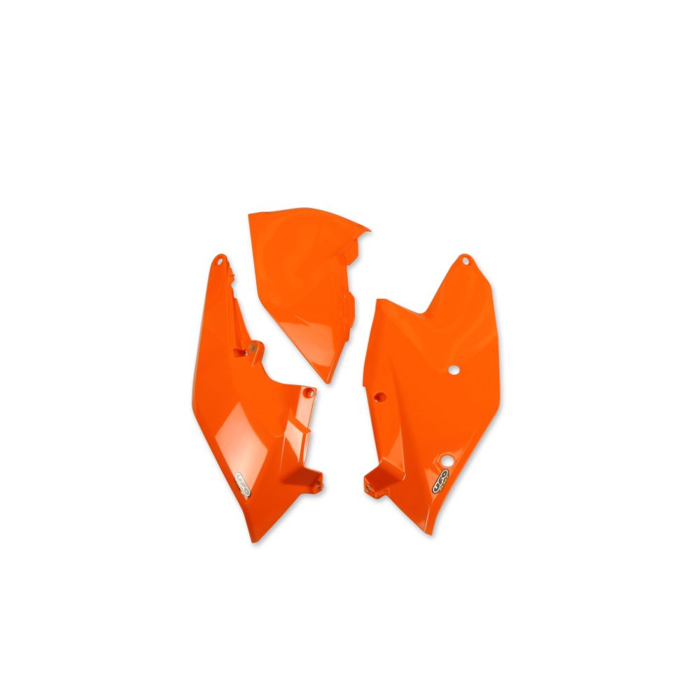 Side number plates KTM 125 XC-W (17-19) orange* KT04062-127