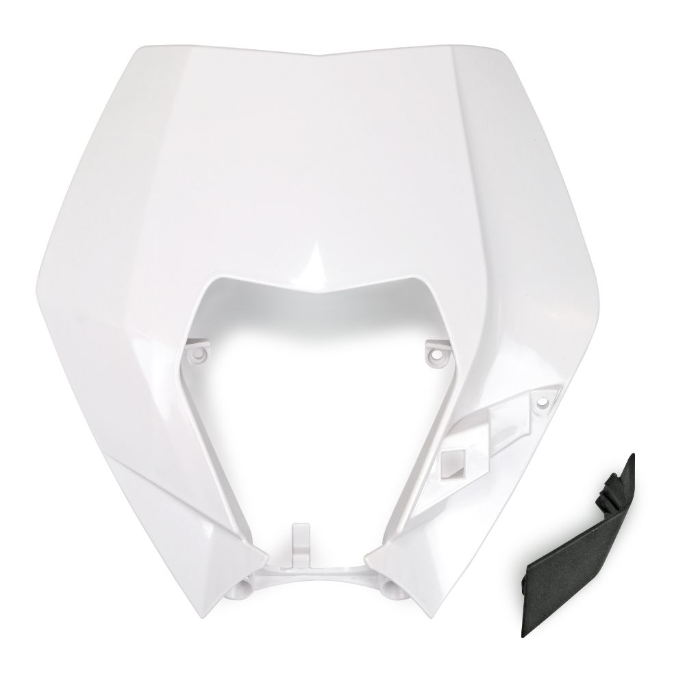 Headlight mask front KTM 200 EXC (09-13) white* KT04090-047
