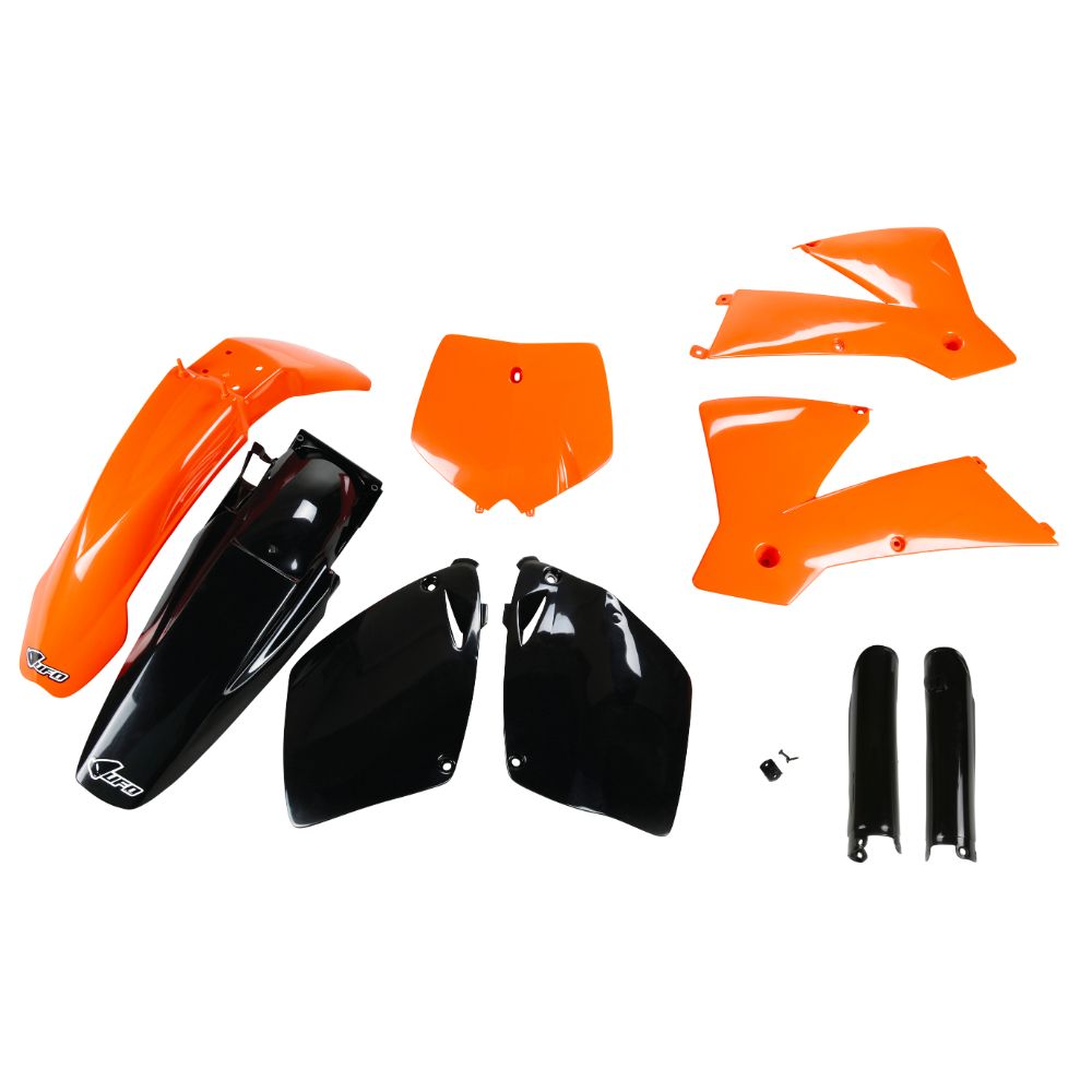 Plastics kit KTM 125 SX (01-02) - colour OEM KTKIT501F-999