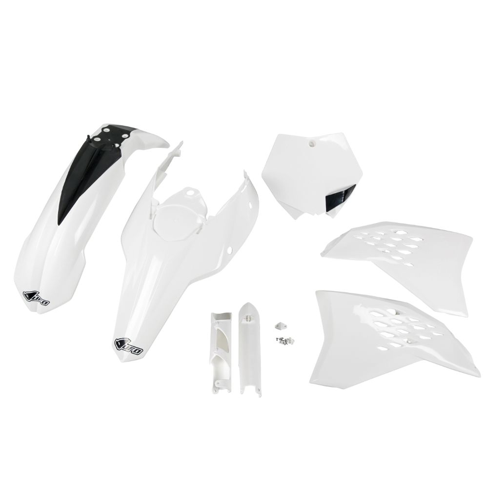 Plastics kit KTM 125 SX (07-10) - colour white KTKIT506F-047