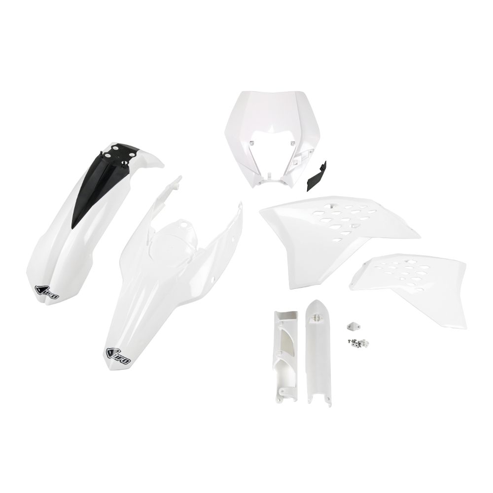 Plastics kit KTM 300 EXC (09-11) - colour white KTKIT520F-047