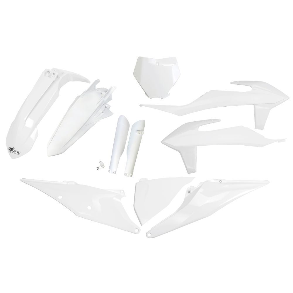 Plastics kit KTM 250 SX-F (19) - colour white KTKIT522F-047