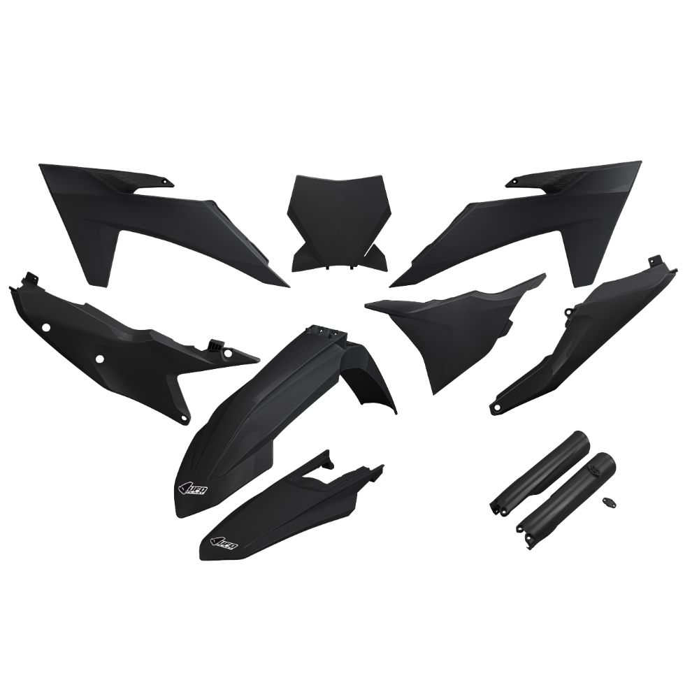 Plastics kit KTM 350 SX-F (23-24) - colour black KTKIT529F-001