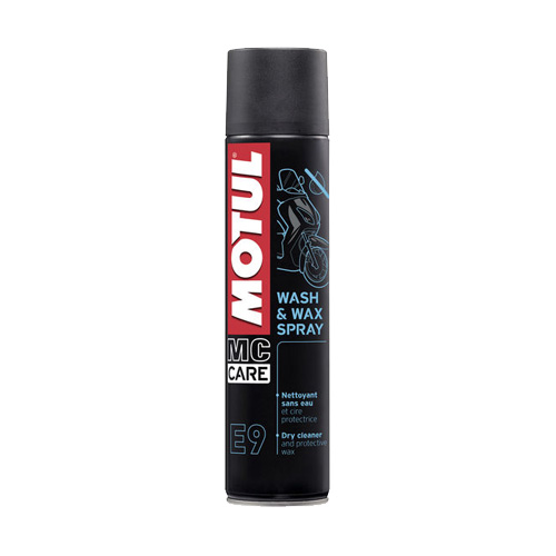 Silicone cleaner spray Motul E9 Wash e Wax - 400 ml ML103174