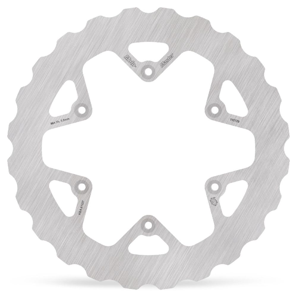 Brake disc Moto Master Nitro Yamaha YZ 450 F (18-19) rear solid MM-110729