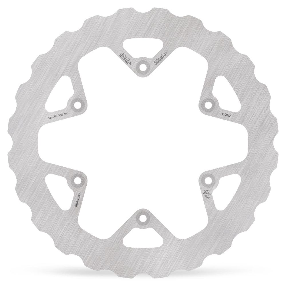 Brake disc Moto Master Nitro Fantic 250 XX (22-25) rear solid MM-110847