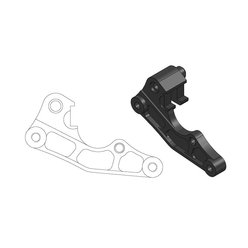 Spacer Yamaha YZ 125 (05-07) front 270 mm - Moto Master MM-211049