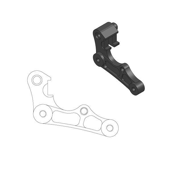 Spacer Fantic 125 XX (22-25) front 270 mm - Moto Master MM-211050
