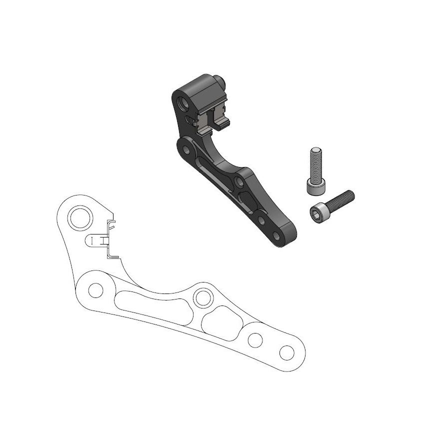 Spacer Husqvarna 150 TE (20-21) front 270 mm - Moto Master MM-211095