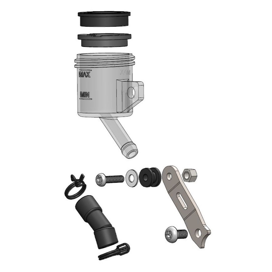 Reservoir Kit for Radial Brake Master Cylinder Moto Master RMC-R MM-213107