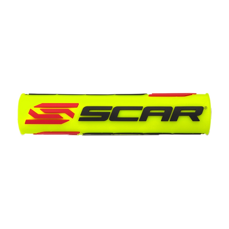 Handlebar pad Scar neon yellow and black - Handlebar with crossbar Handlebar pad Scar neon yellow and black - Handlebar with crossbar