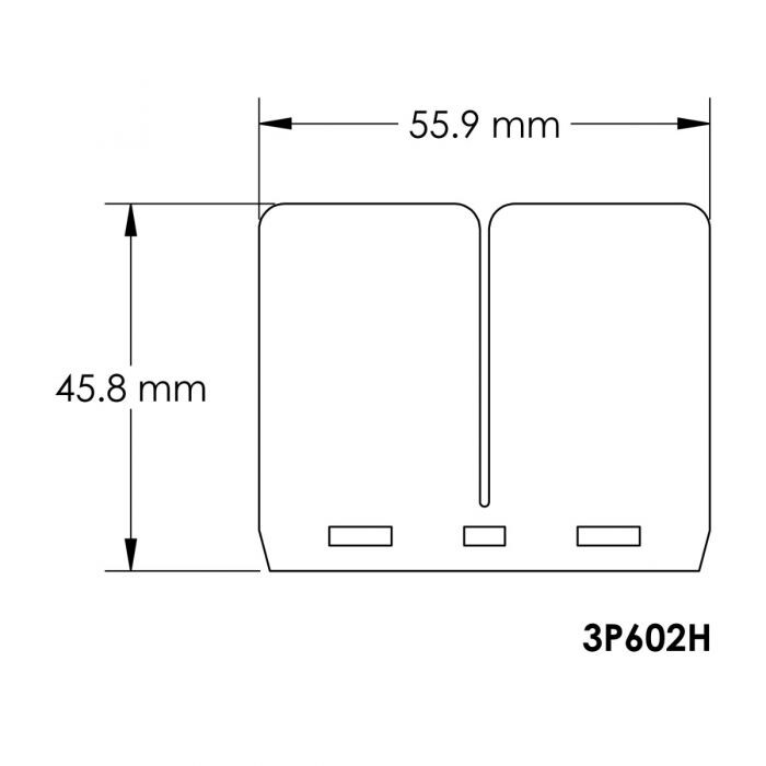 Reed valve Gasgas 125 EC (98-14) - V-Force 3 (reed petals only) MT3P602H