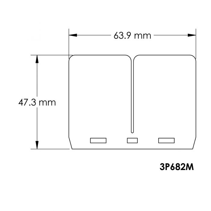 Reed valve Honda CR 250 (86-04) - V-Force 3 (reed petals only) MT3P682M