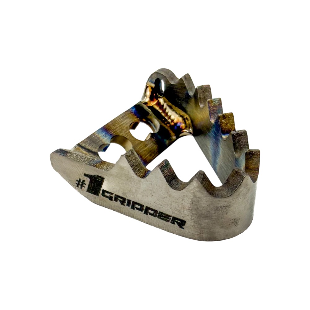 Oversized Titanium Brake Pedal Tip Husqvarna 450 FE (24-26) Onegripper OBT-T01-CTRL