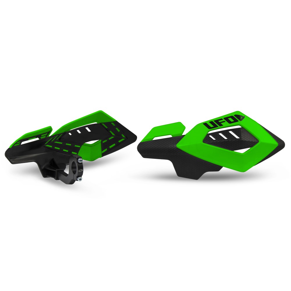 Pair of handguards UFO ARCHES universal green Pair of handguards UFO ARCHES universal green