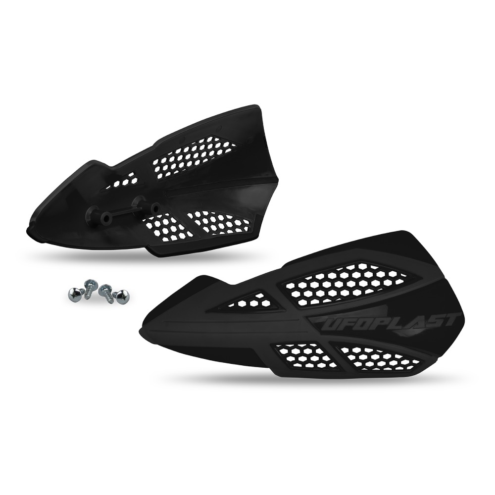 Pair of handguards UFO VOYAGER for lever mounts black Pair of handguards UFO VOYAGER for lever mounts black