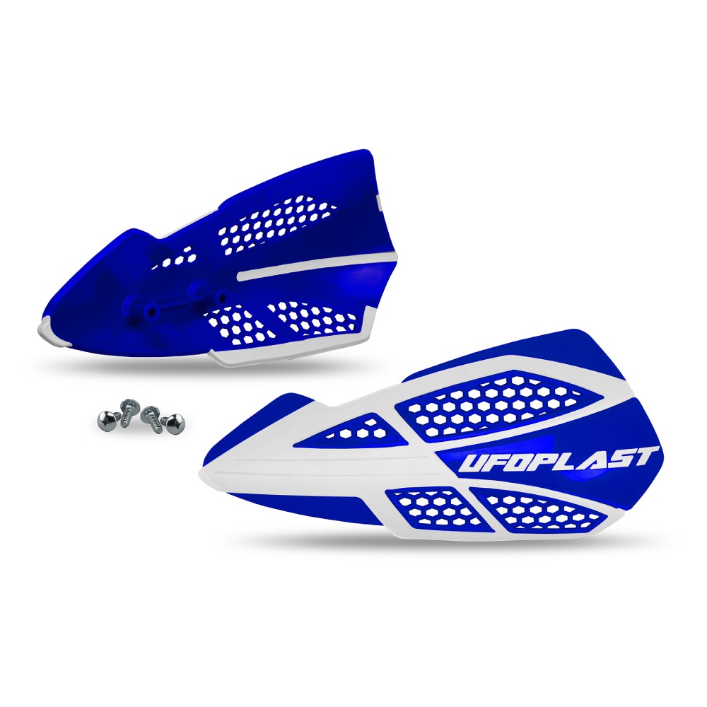 Pair of handguards UFO VOYAGER for lever mounts blue PM01668-089