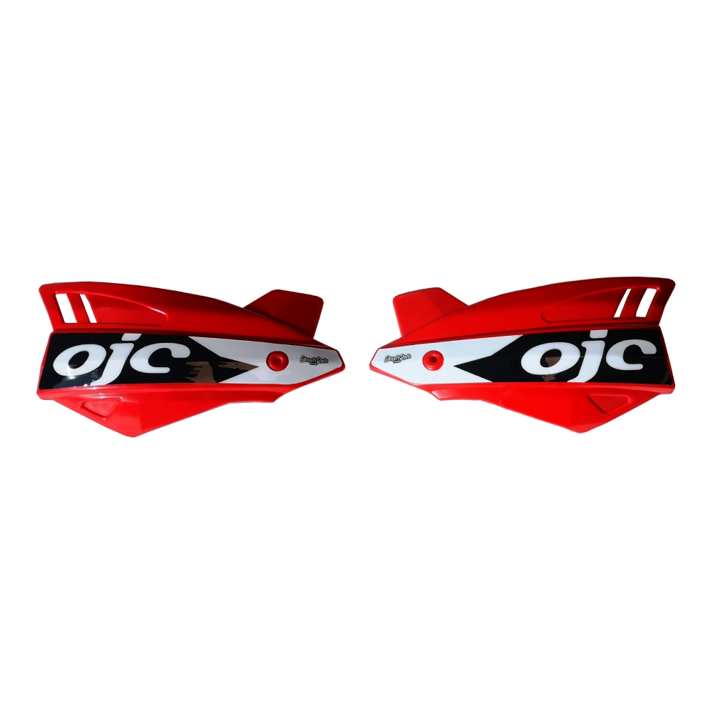 Pair of handguards OJC SHARK universal red Pair of handguards OJC SHARK universal red