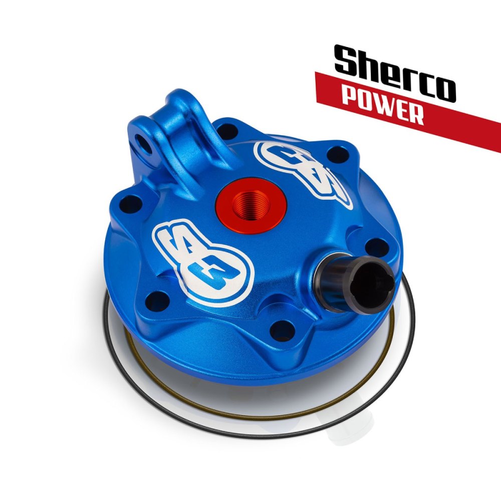 Cylinder head S3 Sherco 300 SE-R (17-27) - Power blue PWR-1208-300-U