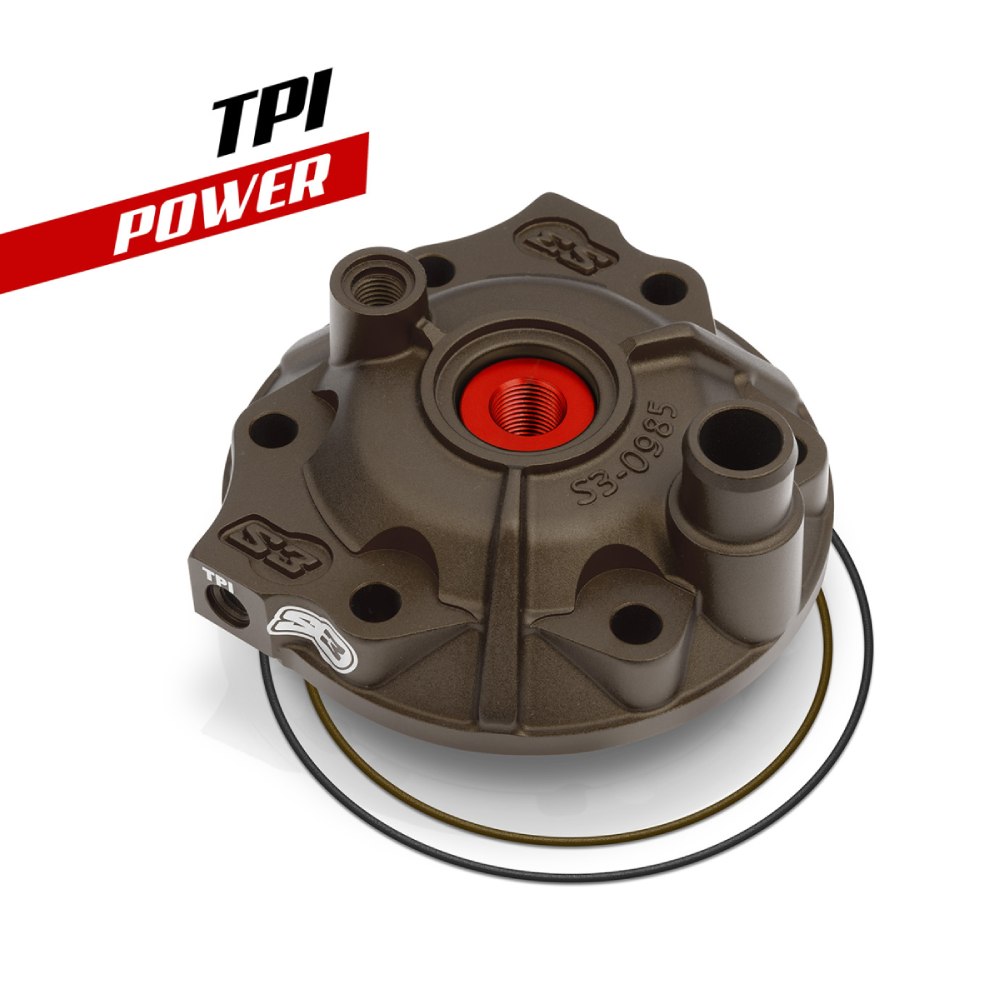 Cylinder head S3 Gasgas 300 EC (21-23) - Power titanium PWR-985TPI-300-T