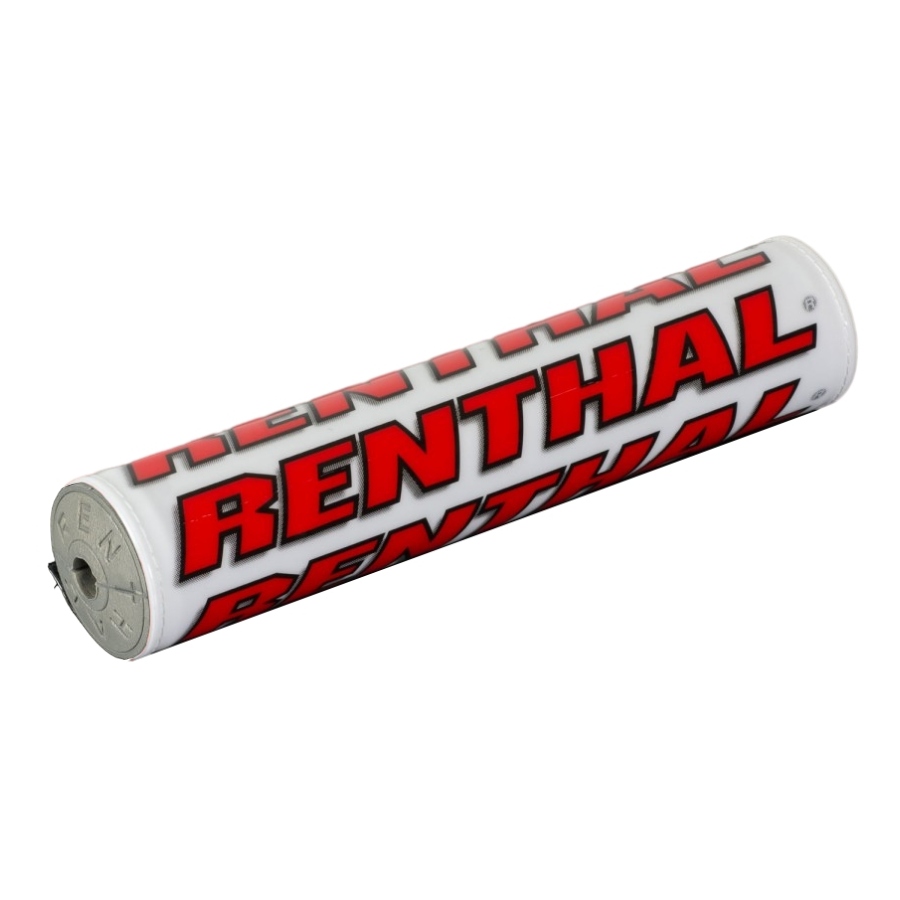Handlebar pad Renthal white and red - Handlebar with crossbar Handlebar pad Renthal white and red - Handlebar with crossbar