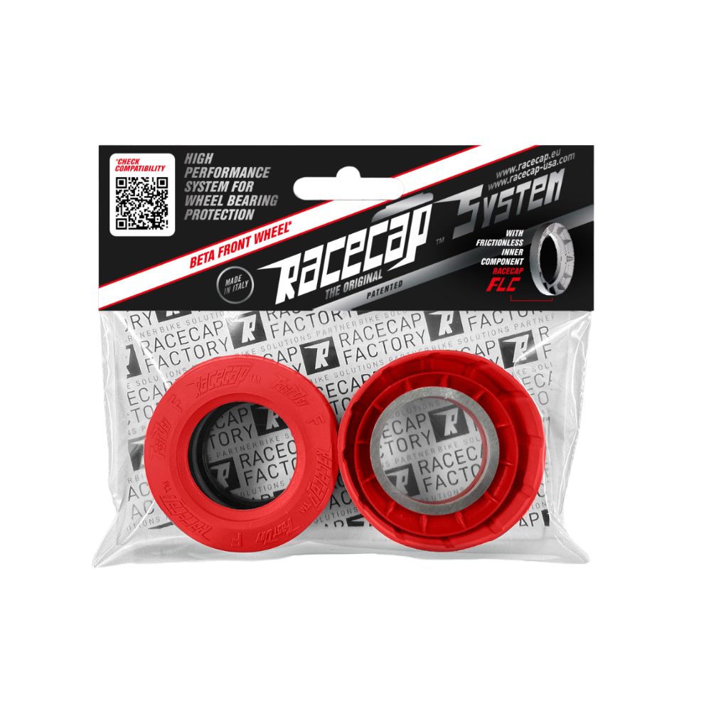 Racecap System Beta RR 125 2T (18-26) red front RCS-FR-B