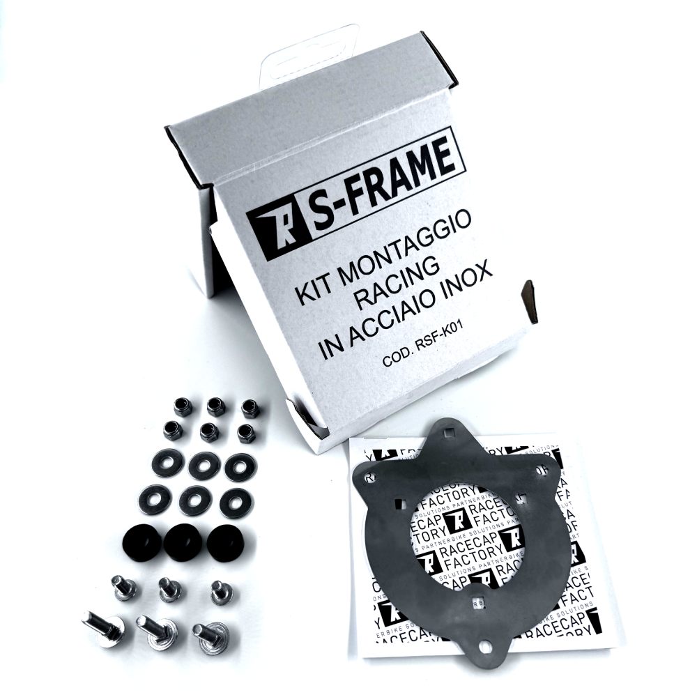Racecap S-Frame license plate holder - racing tail mounting kit RSF-K01