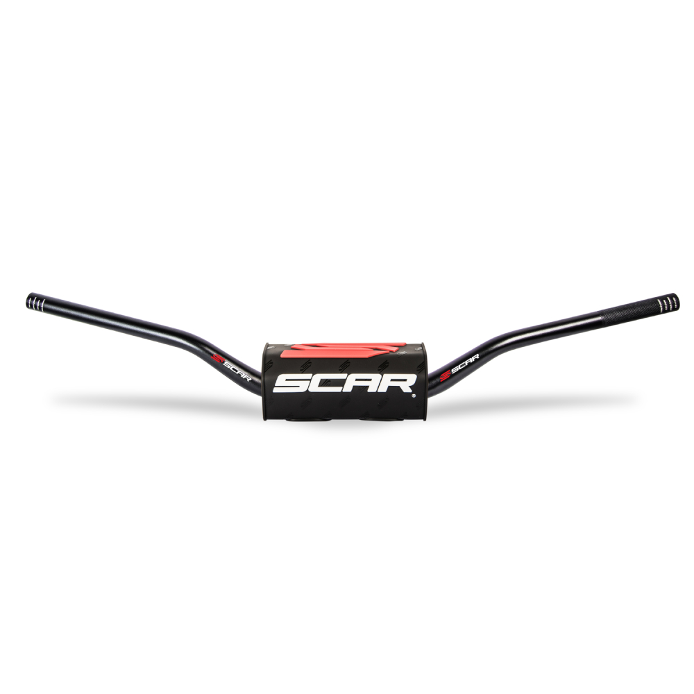 Handlebar Scar 28.6 mm O2 bend 85SX/85TC black-black Handlebar Scar 28.6 mm O2 bend 85SX/85TC black-black