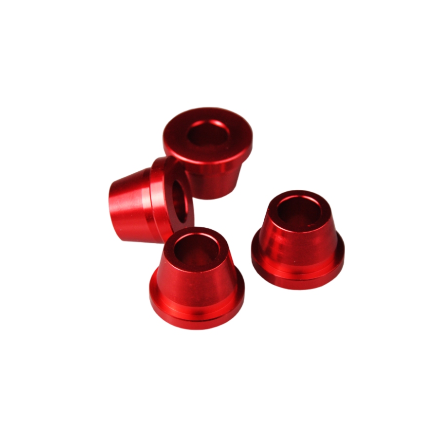 Rubber killers in ergal Honda CR 250 (99-07) red SCCRF