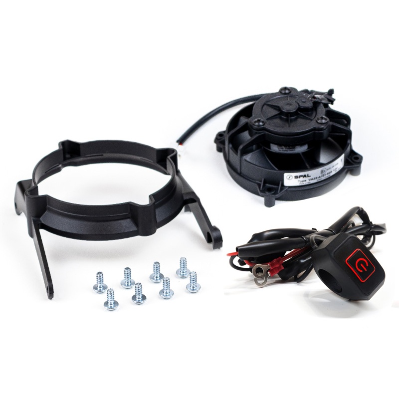 Radiator fan kit Husqvarna 300 TE (17-23) manual SPAL SP-RFS-K2-SR