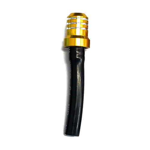 Fuel tank vent with short hose gold STST.O