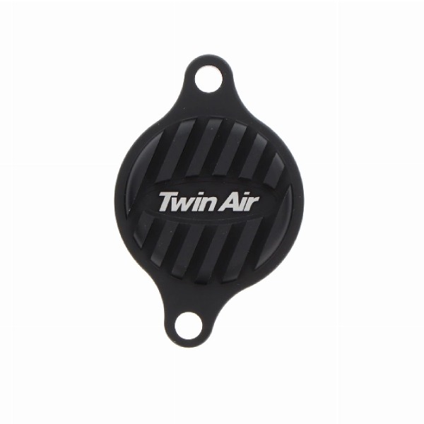 Oil filter cover Suzuki RMZ 450 (05-25) black - Twin Air TW-160330