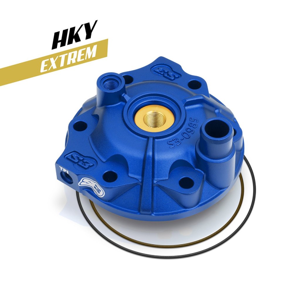 Cylinder head S3 Husqvarna 250 TE (18-23) - Extreme blue XTR-985TPI-250-U
