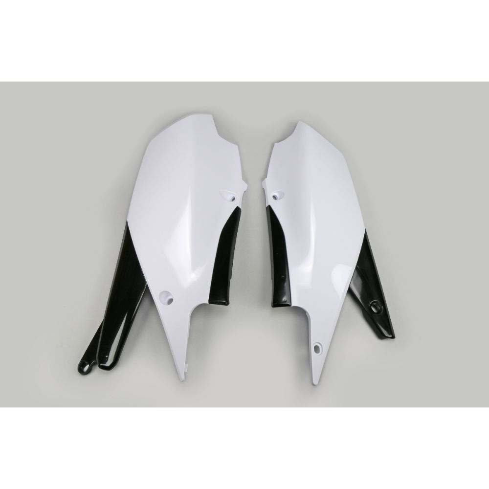 Side number plates Yamaha YZ 250 F (19-23) white e black* YA04859-046
