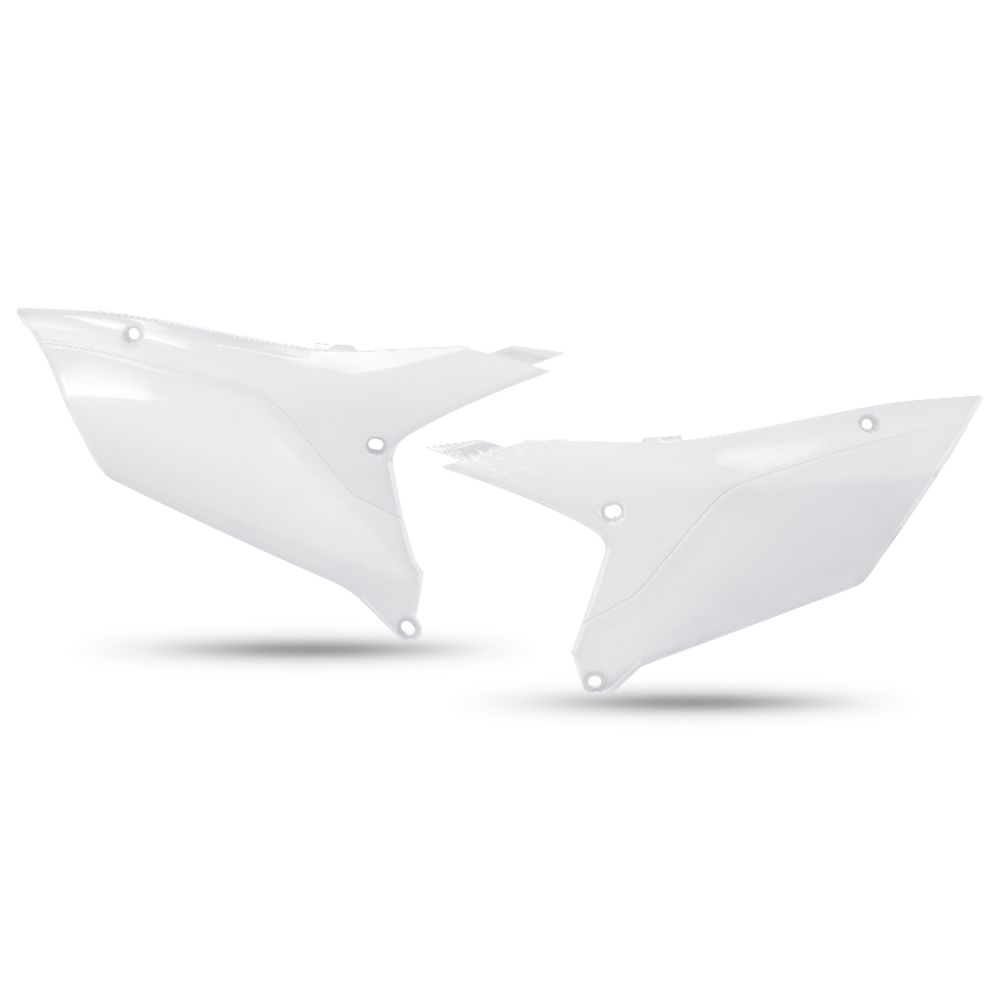 Side number plates Yamaha YZ 250 F (24-26) white YA04893-046